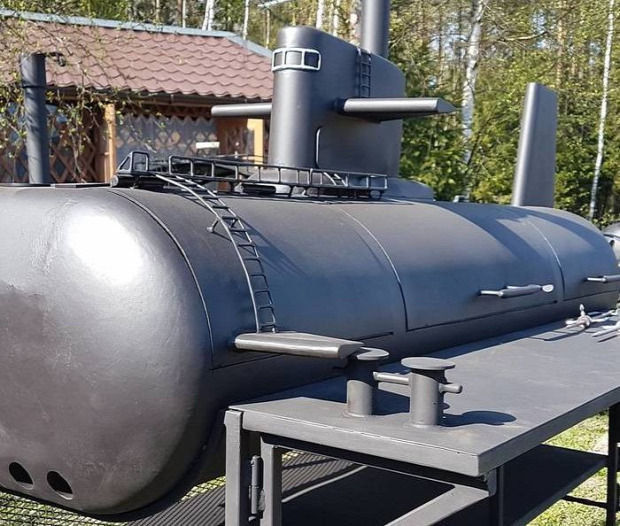 dizájn grill kert sütő tengeralattjáró
