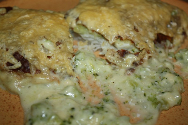 recept főétel melegétel hal sajt brokkoli sült