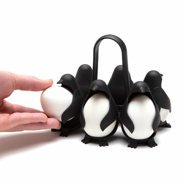 hétvégi dizájn tojásfőző pingvin