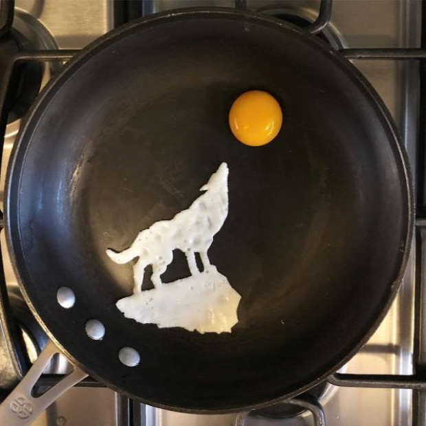 dizájn művészet tojás tükörtojás michele Baldini