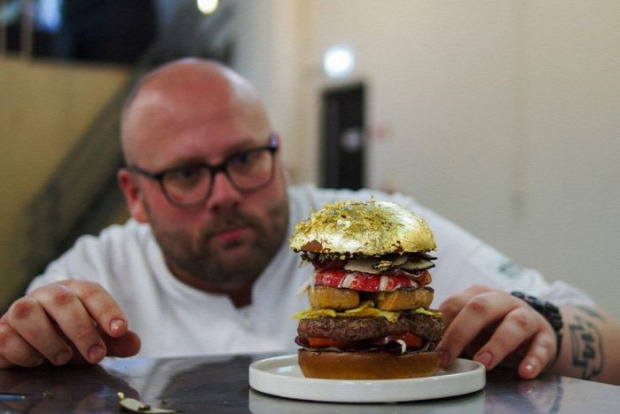 dizájn hamburger legdrágább hollandia arany