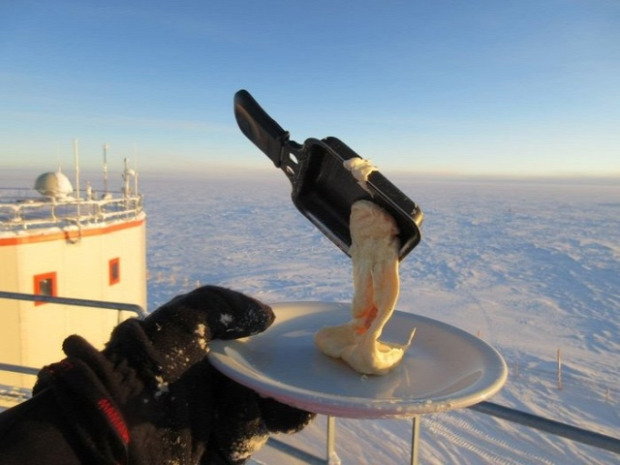 Antarktisz hideg étel