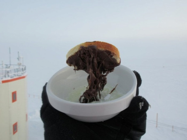 Antarktisz hideg étel