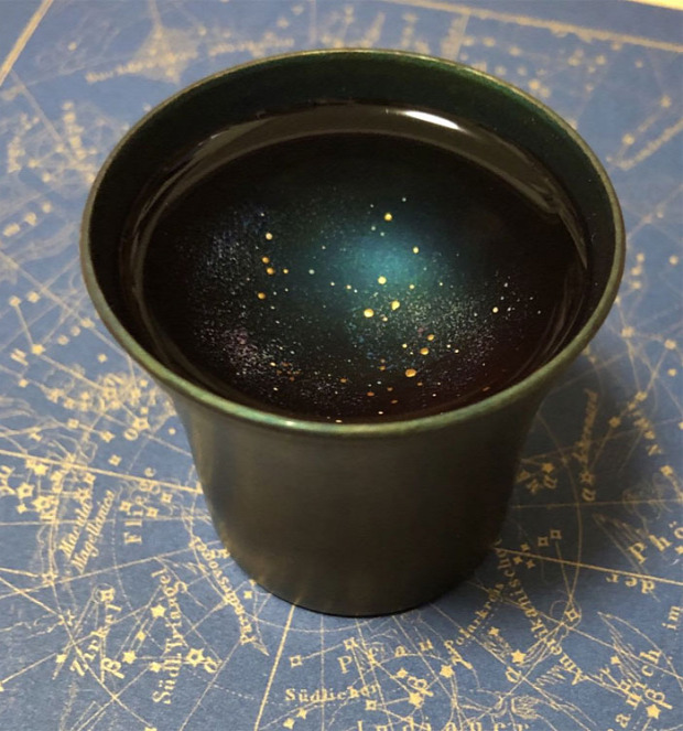 dizájn  csésze csillag galaxis