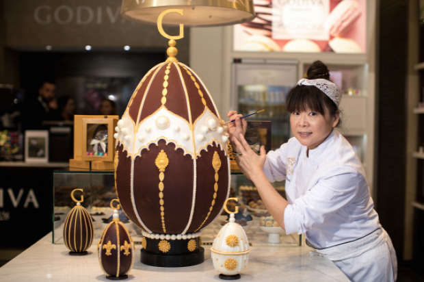 dizájn húsvét csoki tojás legnagyobb legdrágább