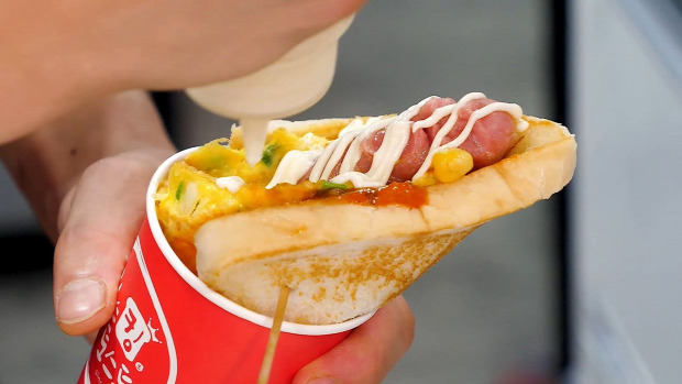 Videó Street Food korea hotdog pohár