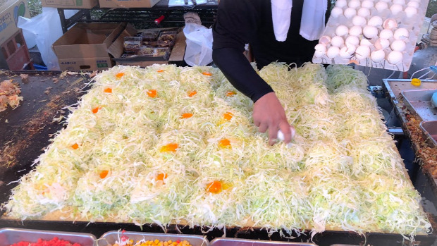 street food videó Japán