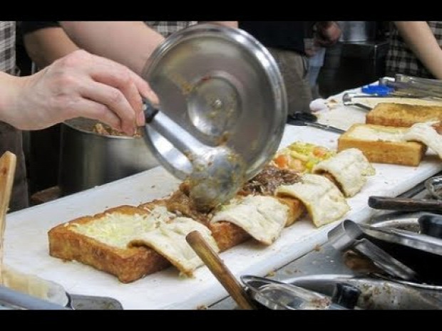 videó street food tajvan