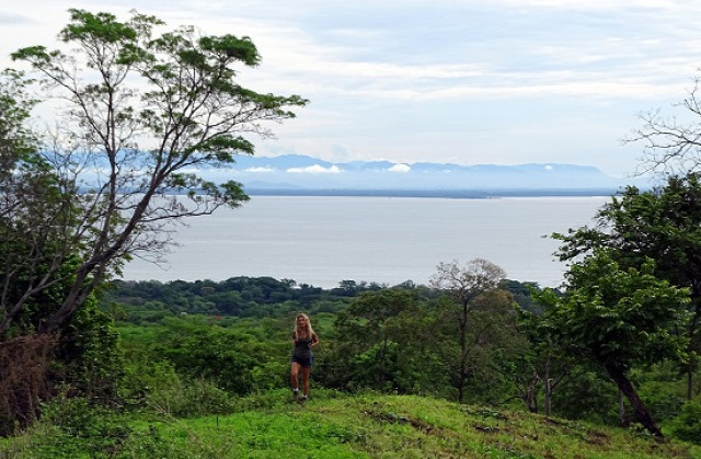 Nicaragua Chinandega Cosigüina-vulkán