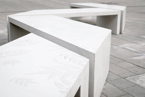 beton köztéri bútor köztéri pad díj