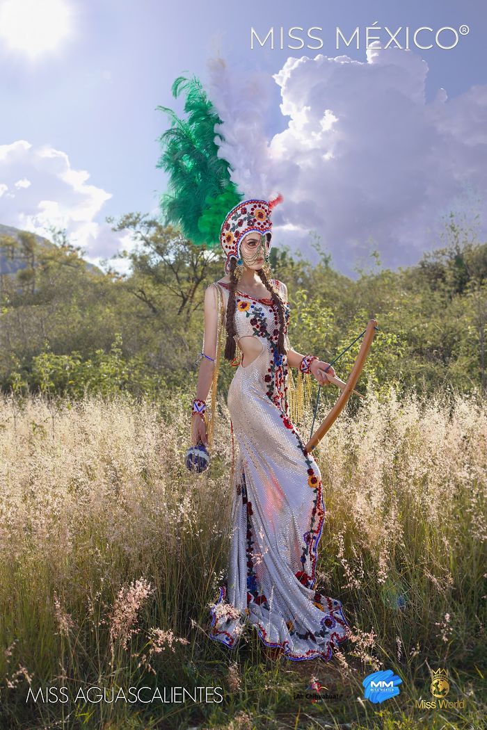 Miss Mexico 2020 szépséverseny ruhák tradicionális