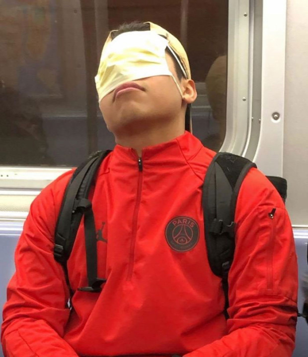 maszk metró New York