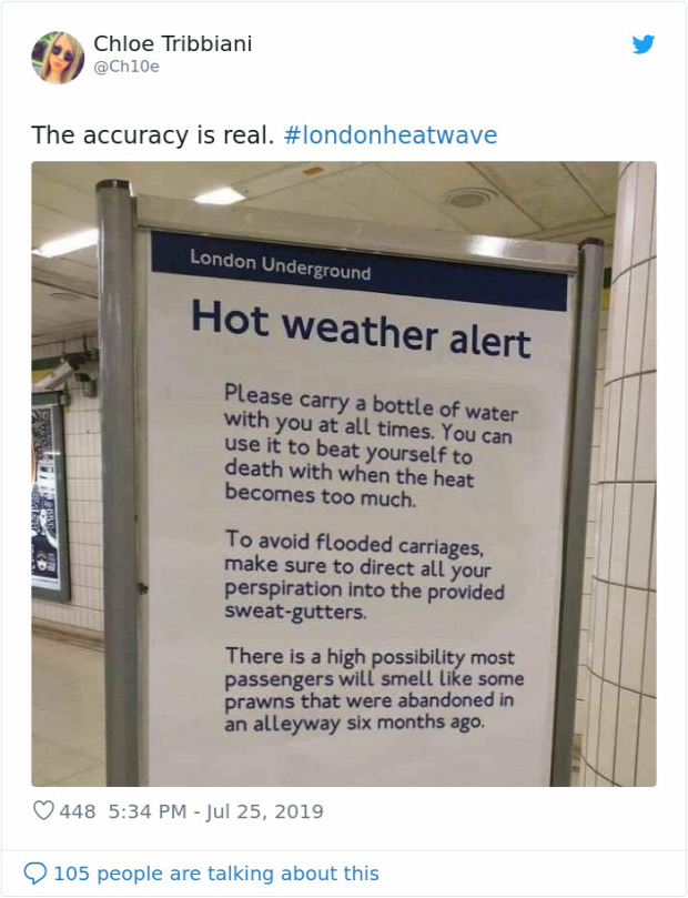 A világ érdekes London Anglia Nagy Britannia hőség kánikula forróság