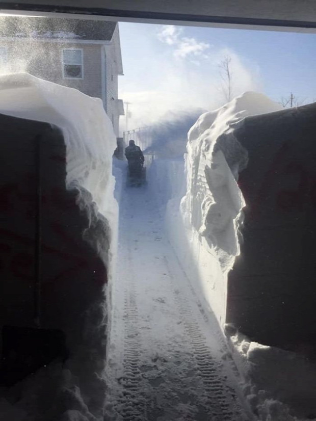 Kanada Labrador Uj-Foundland hóvihar