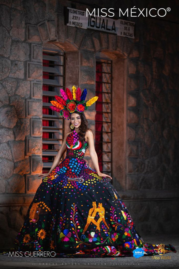 Miss Mexico 2020 szépséverseny ruhák tradicionális