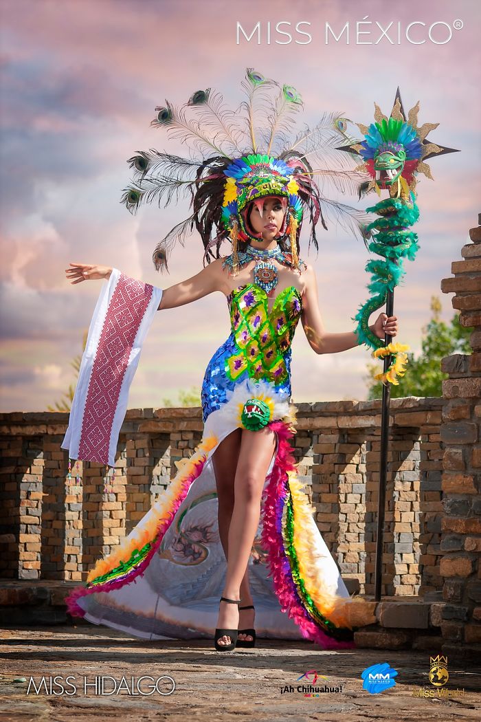 Miss Mexico 2020 szépséverseny ruhák tradicionális