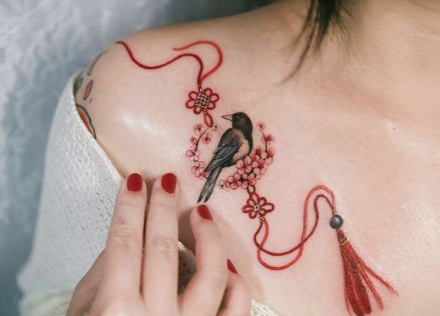 Sion Kwak tetoválás hímzés