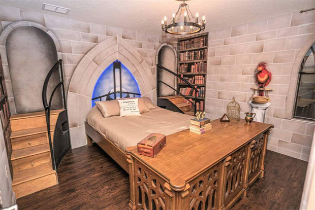 Harry potter ház téma airbnb