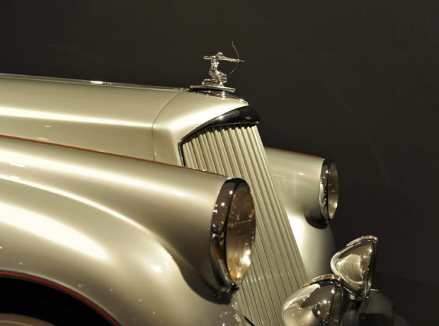Világ érdekes 1933 Pierce Silver Arrow retró antik régi autó