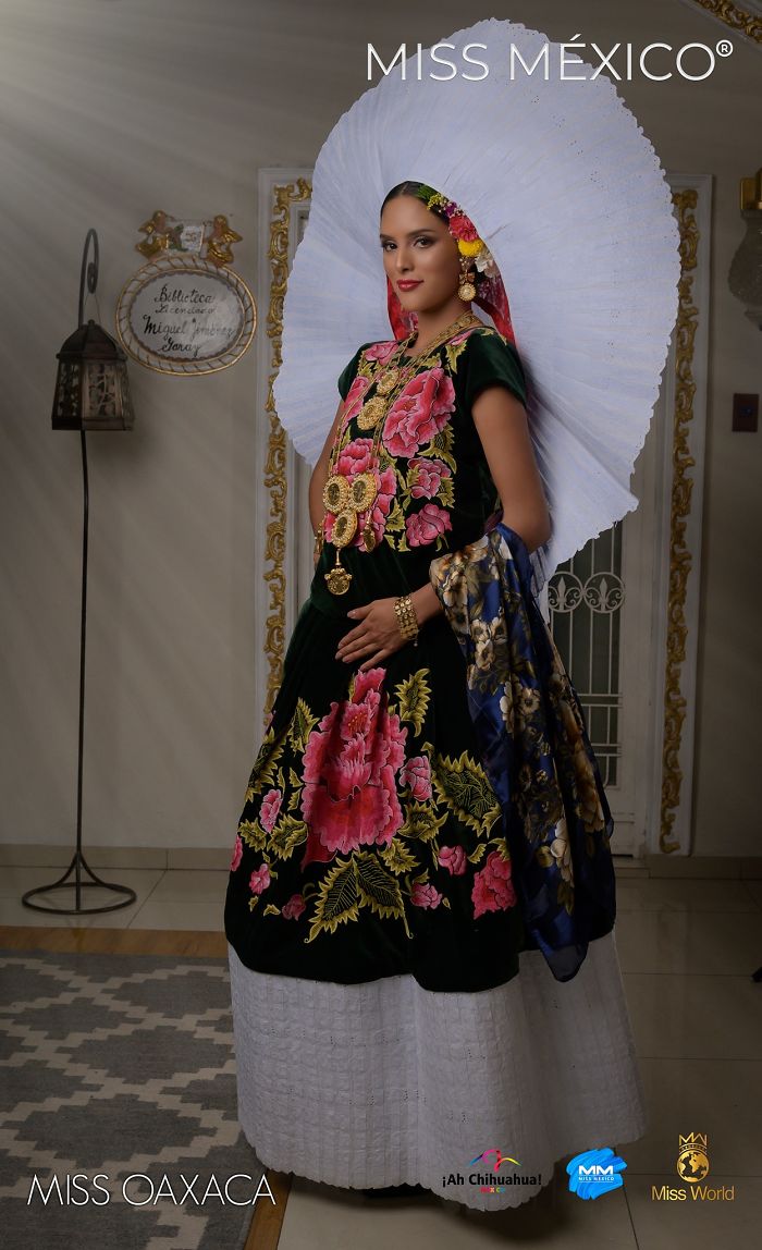 Miss Mexico 2020 szépséverseny ruhák tradicionális