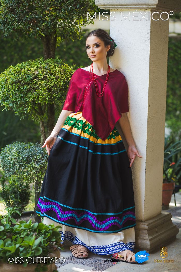 Miss Mexico 2020 szépséverseny ruhák tradicionális