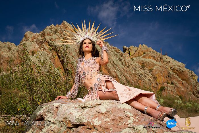 Miss Mexico 2020 szépséverseny ruhák tradicionális
