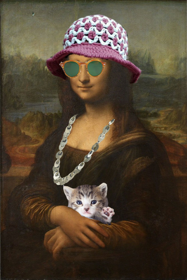 Mona Lisa digitális művészet