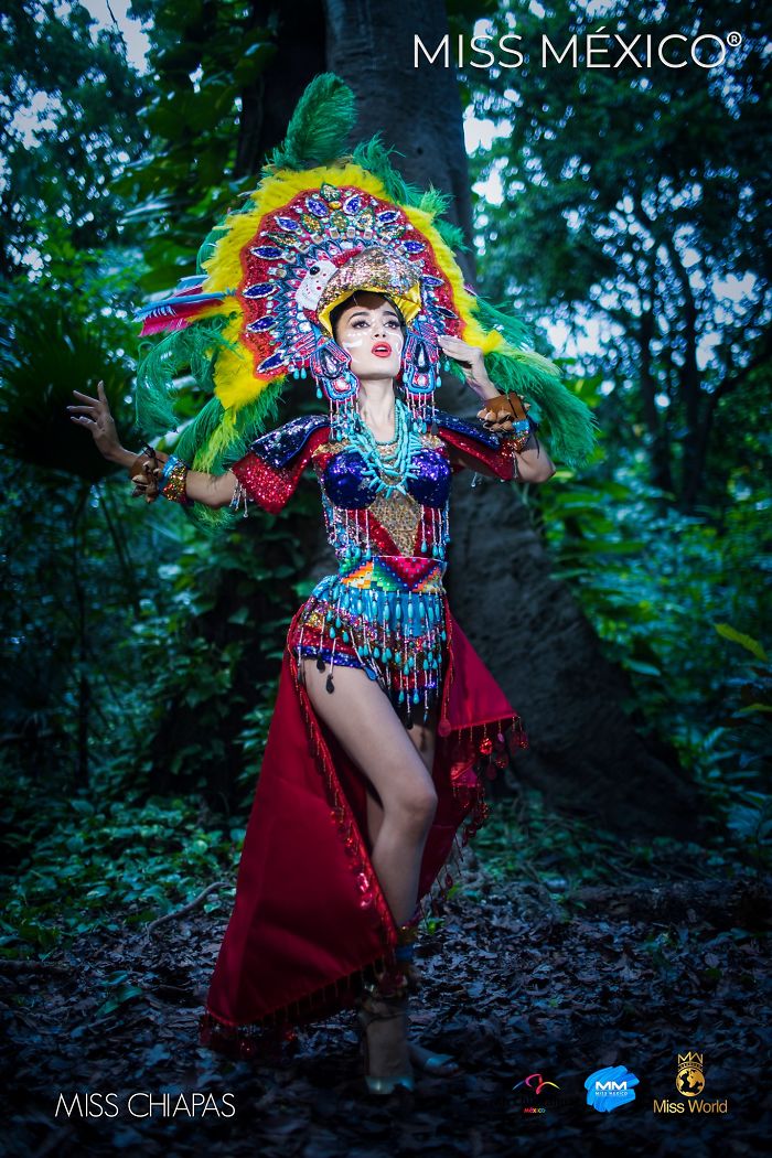 Miss Mexico 2020 szépséverseny ruhák tradicionális