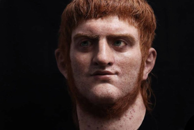 A világ érdekes hiperrealista szobor mellszobor római  császár