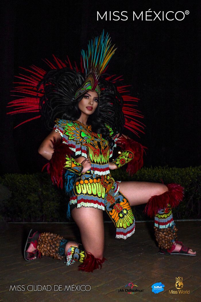 Miss Mexico 2020 szépséverseny ruhák tradicionális