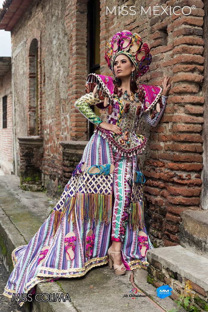 Miss Mexico 2020 szépséverseny ruhák tradicionális