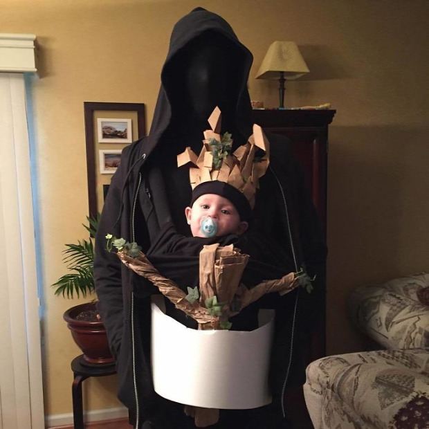 A világ érdekes halloween jelmez baba hordozó