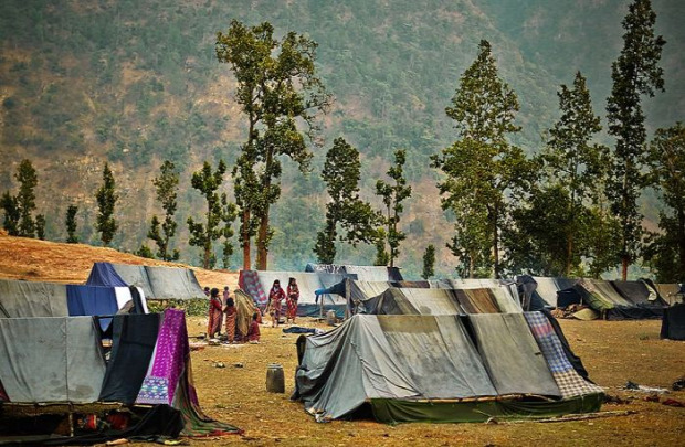 A világ gyűjtögetők utolsó Nepál Reute