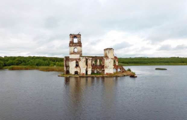 oroszország Szovjetúnió elhagyott épület a világ érdekes