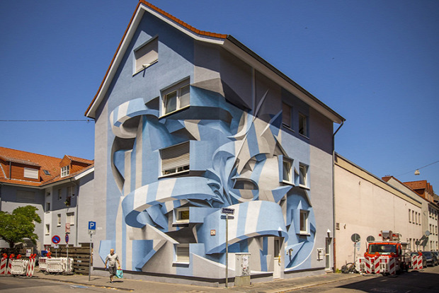 A világ érdekes graffiti 3D