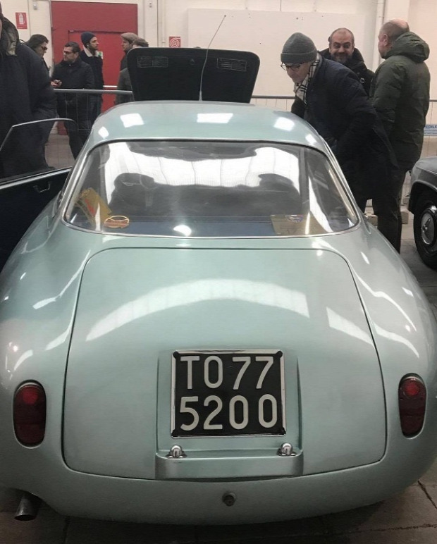 A világ érdekes hagyaték autó Alfa Romeo Giulietta  Sprint Zagato
