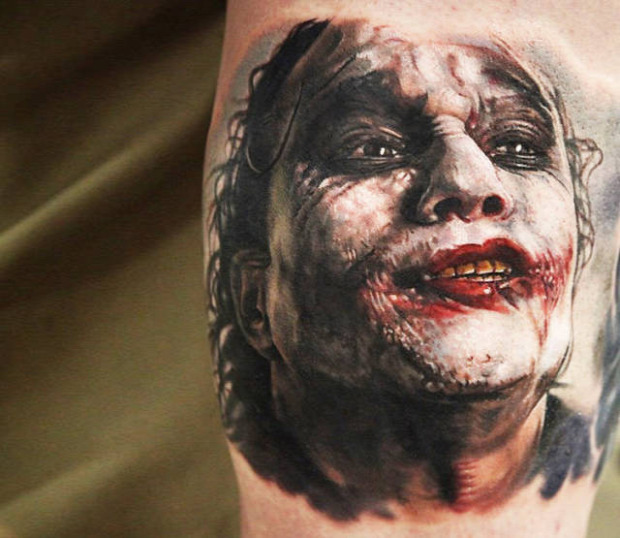 A világ érdekes tatoo tetoválás művész