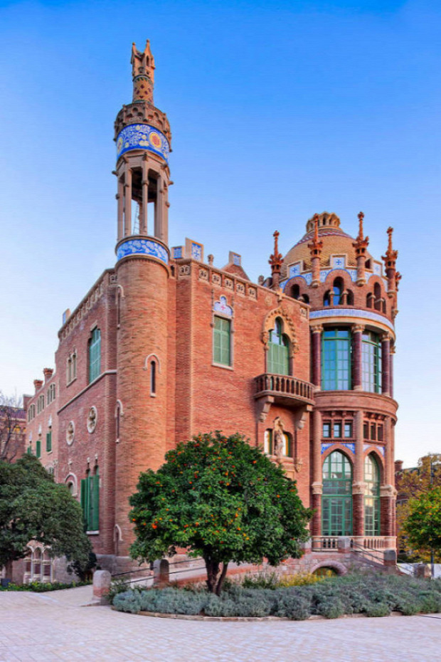 A világ érdekes Barcelona legszebb kórház Saint Pau