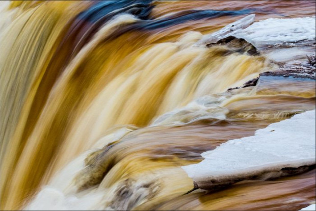 A világ érdekes Észtország vízesés Jagala