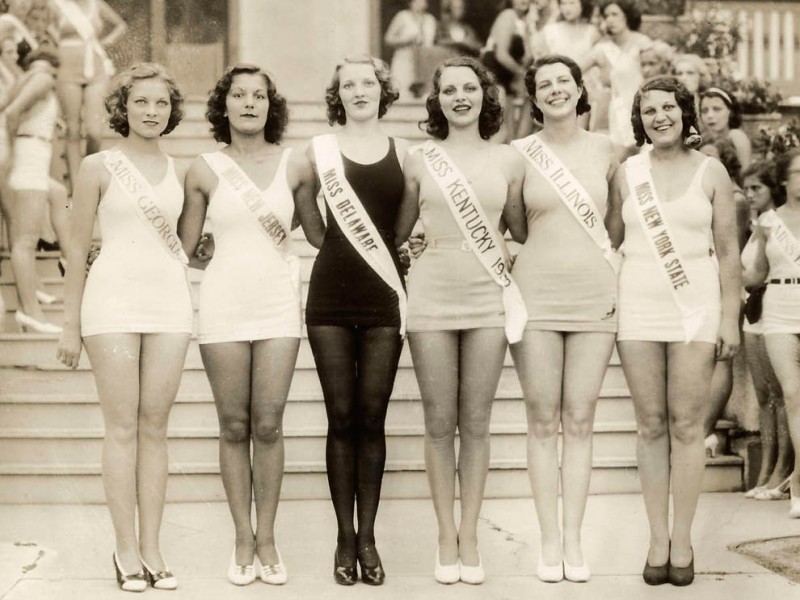 A világ érdekes USA szépségverseny világháború szépségideál