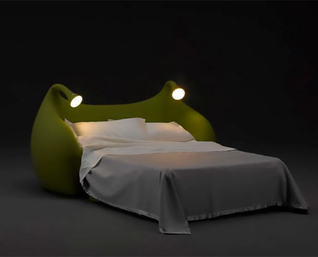 A világ érdekes ágy hálószoba