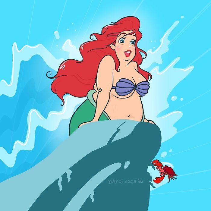 disney hercegnő karakter plus-size