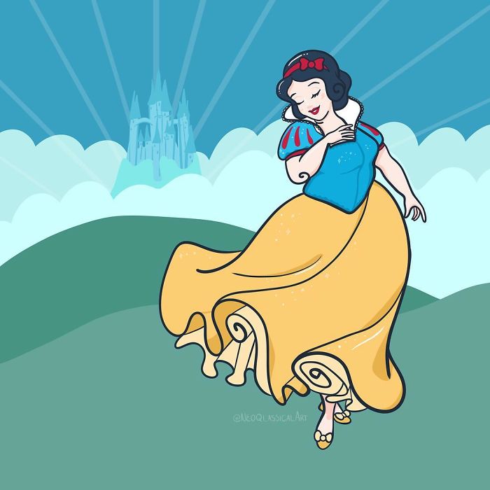disney hercegnő karakter plus-size
