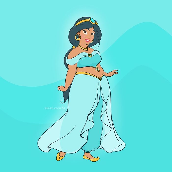 disney hercegnő karakter plus-size
