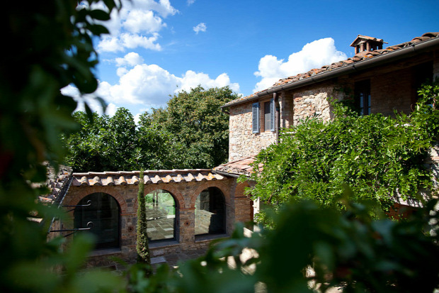 A világ érdekes Toszkána olasz régi villa modern felújítás
