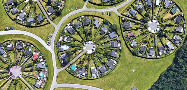 A világ érdekes dánia koppenhága város lakópark kör