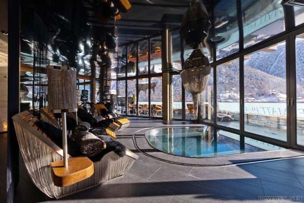 A világ érdekes faház luxus Svájc villa