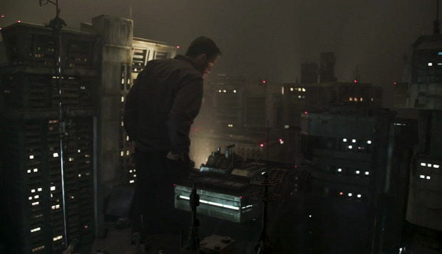 A világ érdekes Blade Runner 2049 miniatűr trükk makett