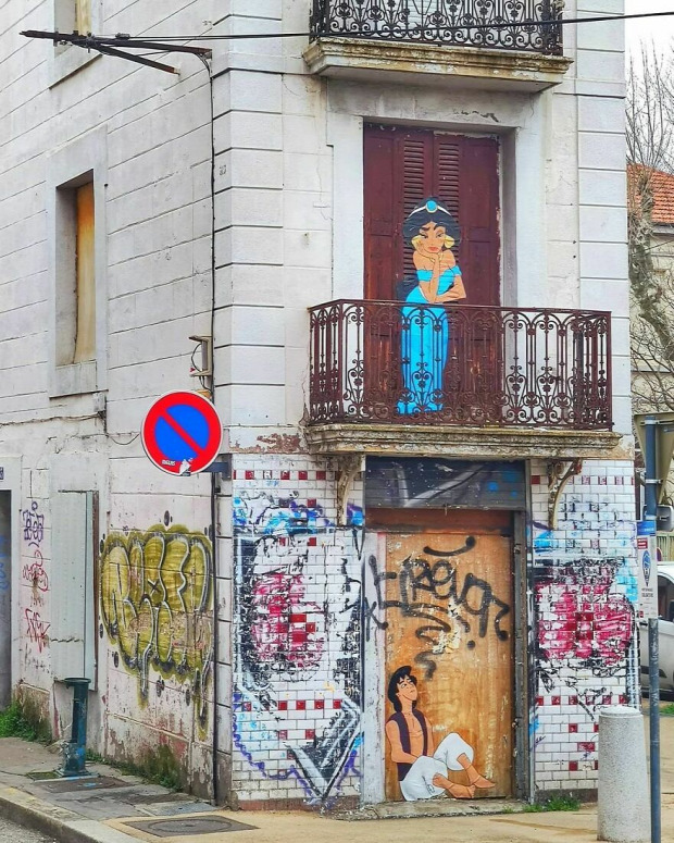 graffiti művészet Párizs