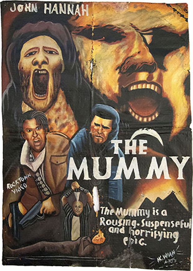 A világ érdekes Afrika mozi plakát rémes bizarr